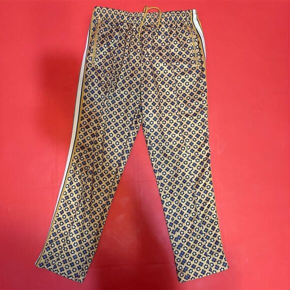 Urban Outfitters Mens Gold Floral Jogger Pants Size L‎ - Picture 1 of 11